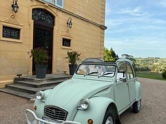 citroën 2cv6 - vert jade - année 1982