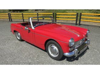 1966 mg midget rouge manuel, 4 vitesses conduite à droite...