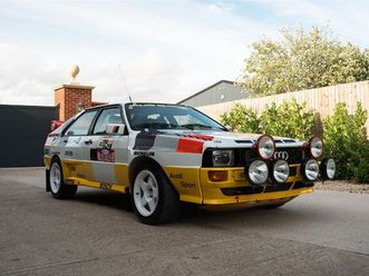 audi quattro ur turbo quattro - group b evocation