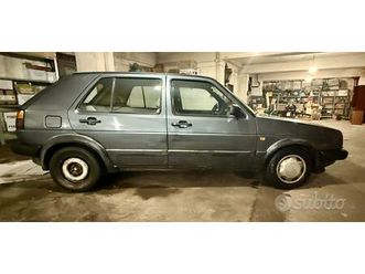 volkswagen golf ii (19e) 1.6 diesel - anno 1987