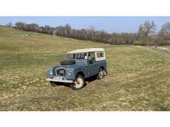 1980 land rover series 3 bleu manuel, 4 vitesses conduite...