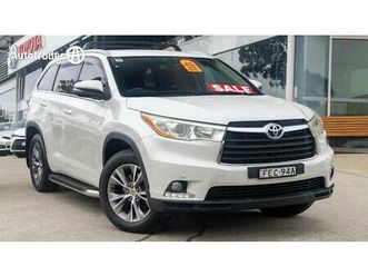 2014 toyota kluger gxl (4x4) for sale $28,900