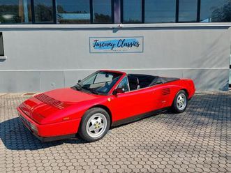 ferrari mondial 3.4 t cat cabriolet targa oro book