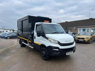 2018 iveco daily 70c18 wheelie bin / dustbin tipper 1 council owner from new