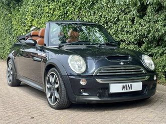 mini mini 1.6 cooper s sidewalk convertible 2dr petrol steptronic euro 4 (170 ps)