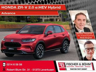 honda zr-v 2.0 e:hev hybrid advance