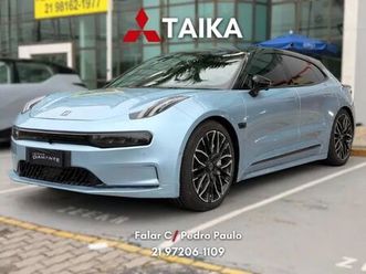 zeekr 001 flagship awd 2025 azul - com 1.600 km apenas - falar c/ pedro paulo