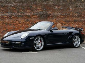 3.6 997 turbo cabriolet tiptronic s awd 2dr