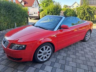 audi a4 1.8 t cabriolet s-line