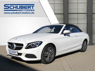 mercedes-benz c 200 cabrio 9g-tronic navi leder soundsystem bu