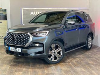 ssangyong rexton sapphire 4wd +7sitzer+ahk+360°+sidestep