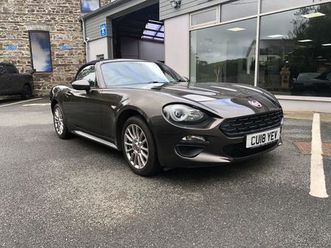 2018 fiat 124 1.4 multiair 124 spider classica