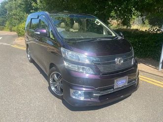 toyota alphard vellfire 2.4x 8 seats mpv 2011, 48000 miles, £15999 - 32678275 - exchangeandmart.co.uk
