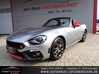 abarth 124 spider turismo leder|led|bose|temp|navi