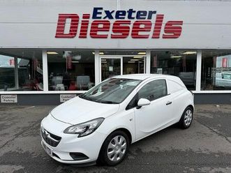 vauxhall corsavan cdti ecoflex