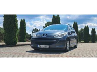 peugeot 207 sw 1.4 z hakiem mikolów centrum • olx.pl