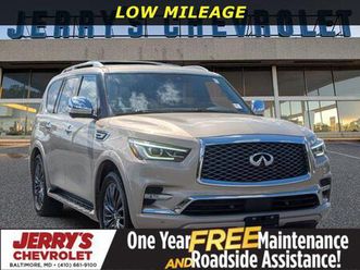 used 2024 infiniti qx80 sensory awd