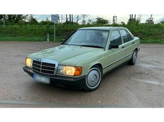 mercedes 190 2.0 w201 riedgrün oldtimer h-zulassung babybenz