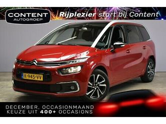 citroën grand c4 spacetourer - 1.2 130pk shine 7 persoons i automaat i navi
