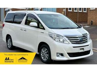 2013 toyota alphard toyota alphard hybrid mpv hybrid automatic