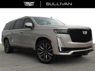 certified 2023 cadillac escalade esv sport w/ lpo, onyx package ocala fl 34474