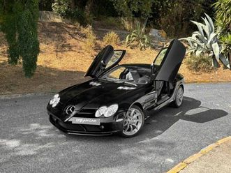 mercedes slr mclaren v8 5.4 626 - noir crystal galaxy métallisé