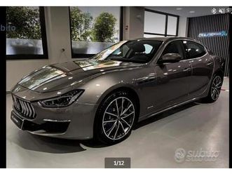 maserati ghibli granlusso hybrid mhew 330 cv