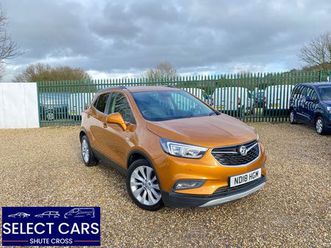 2018 vauxhall mokka x 1.4i 16v turbo elite nav (140ps) 1364cc auto
