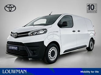 toyota proace electric worker live extra range 75 kwh | bijrijdersbank | airconditioning | schuifdeur l+r | cruise control | navigatie |