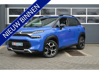citroën c3 aircross - 1.2 puretech shine | pano/schuifdak/headup/carplay/aut. airco | met 12 maanden bovag garan
