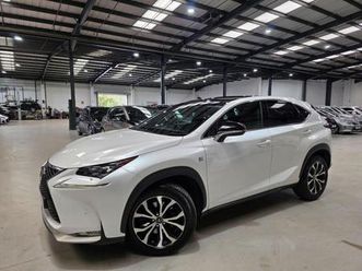 2016 lexus nx 2.0 200t f sport auto 4wd euro 6 5dr estate petrol automatic