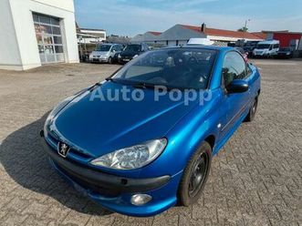peugeot 206 cabriolet cc platinum- klima- hu neu