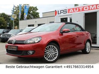 volkswagen golf vi cabriolet 1.6 navi- top zustand tdi