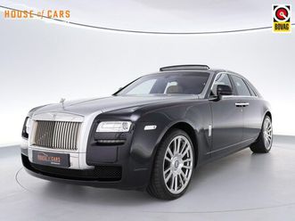 rolls-royce ghost - 6.6 v12 |1e lak|schuif/kantel|memory|luchtvering|stoelverwarming + verkoeling|parkeercamer