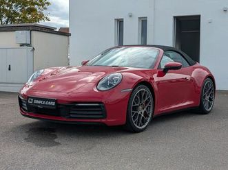 porsche 911 carrera s cabriolet *matrix*sport-chrono*kam
