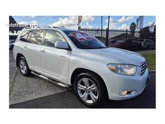 2008 toyota kluger grande 4wd for sale $10,999