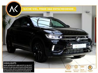 volkswagen t-roc 1.5 tsi r-line dsg 150ps-ahk panodach blac