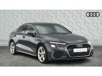 2020 audi a3 s line 35 tfsi 150 ps 6-speed manual saloon petrol manual
