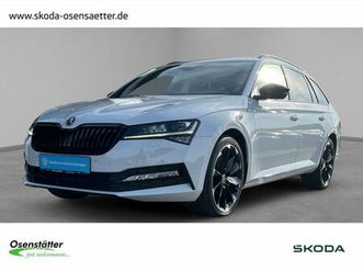 skoda superb combi 2,0 tdi sportline 4x4 matrix ahk ca