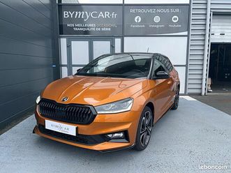 skoda fabia 1.0 tsi 116 ch evo 2 dsg7 monte-carlo