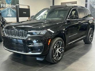 jeep grand cherokee 2.0 t 380ch 4xe summit reserve quadra-trac ii bva8