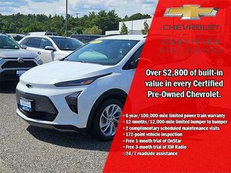 certified 2022 chevrolet bolt euv fwd lt
