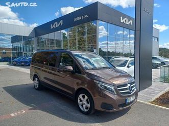 mercedes-benz třídy v 250, čr, 2.majitel, po servise