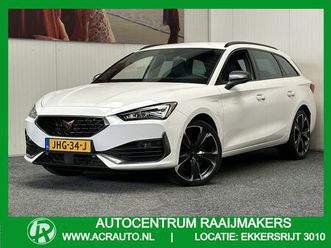 cupra leon sportstourer - 1.4 e-hybrid vz business navigatie adaptive cruise control apple carplay/android rijstrook