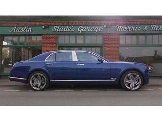 2014 bentley mulsanne bleu automatique conduite à droite...