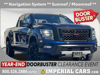 used 2021 nissan titan xd pro-4x