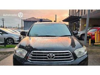 2010 toyota kluger grande (4x4) for sale $14,800