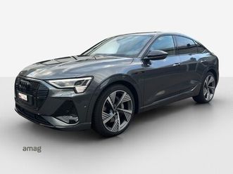 e-tron sportback 55 s line black edition