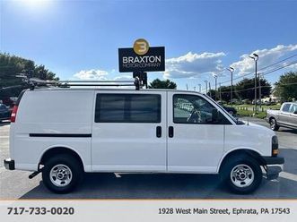 used 2021 gmc savana 2500 work van