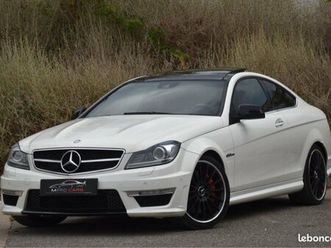 mercedes classe c coupe sport c63 amg pack performance 487ch w204 bva